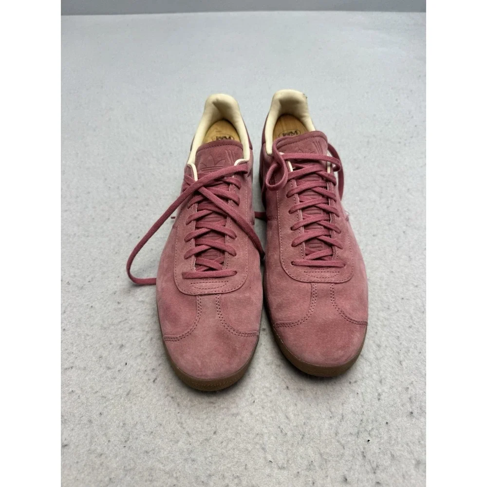 Adidas Gazelle Trace Maroon Gum Lace Up Men's Sneaker Size 12  Art BD7489